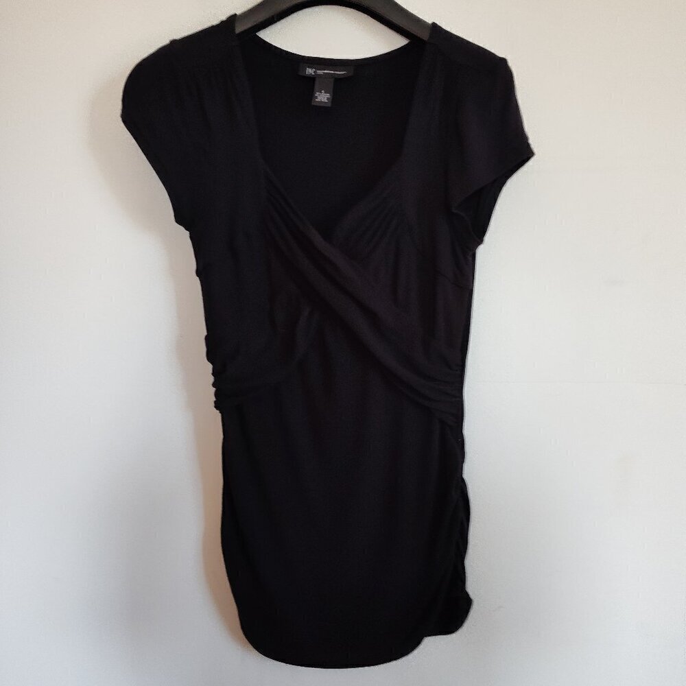 Inc Cap Sleeve Sweetheart Neckline Jersey Top